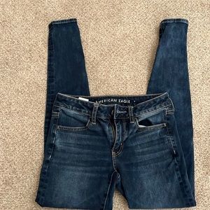 American Eagle 36 NE(X)T LEVEL STRETCH Dark Wash Jeans